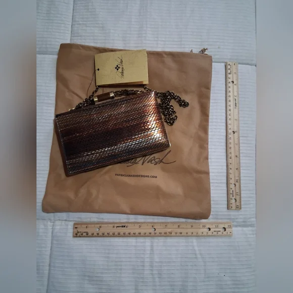 Patrica Nash Brown Clutch Bag - Picture 3 of 4